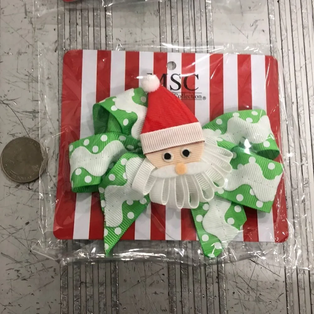 Santa Hair Bow
